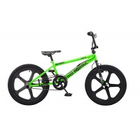 bmx green and black