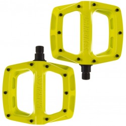 DMR V8 Flat MTB Pedals Lime - Orange